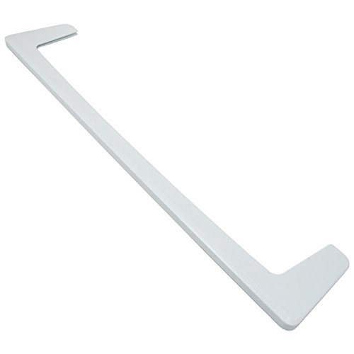 SPARES2GO Glas-Regal-Frontschutz für Indesit Kühlschrank / Gefrierschrank (weiß) (Kompatibilität Liste A) von Spares2go
