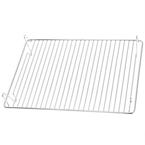 SPARES2GO Grillpfannen-Gitter für IKEA Backofen Herd (378 mm x 340 mm) - Edelstahl, Elektrisch, Einbau, Grillen, Mechanischer Verschluss, Front von Spares2go