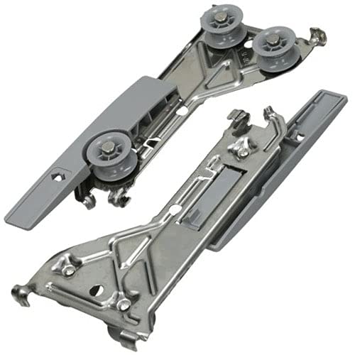SPARES2GO Korbschienen-Einstellset mit Rollen, kompatibel mit Neff Geschirrspüler SPARES2GO Korbschienen-Einstellset mit Rollen, kompatibel mit Neff Geschirrspüler von Spares2go