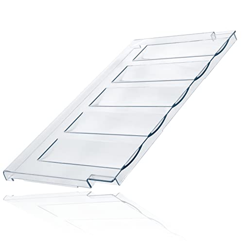 SPARES2GO Kühlschrank Crisper Abdeckung Regal Universal Flasche Salat Draw Kunststoff Tablett von Spares2go
