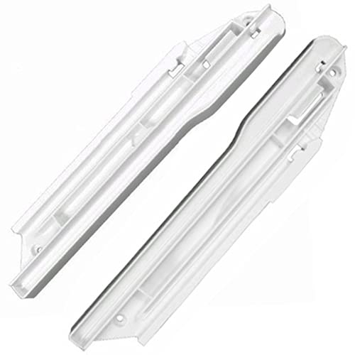 SPARES2GO Kühlschrank-Regalstützschiene, kompatibel mit Whirlpool Paar links + rechts Gleitschienen von Spares2go