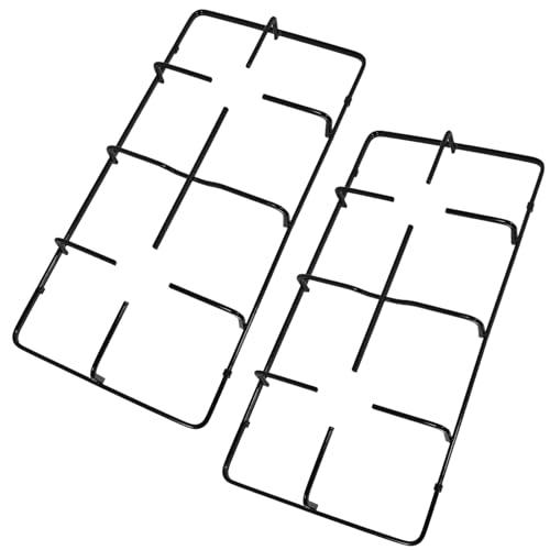 SPARES2GO Pfannenstütze, Brennerrostständer, kompatibel mit Beko-Gasherd, 2 Stück, 475 mm x 233 mm SPARES2GO Pfannenstütze, Brennerrostständer, kompatibel mit Beko-Gasherd, 2 Stück, 475 mm x 233 mm von Spares2go