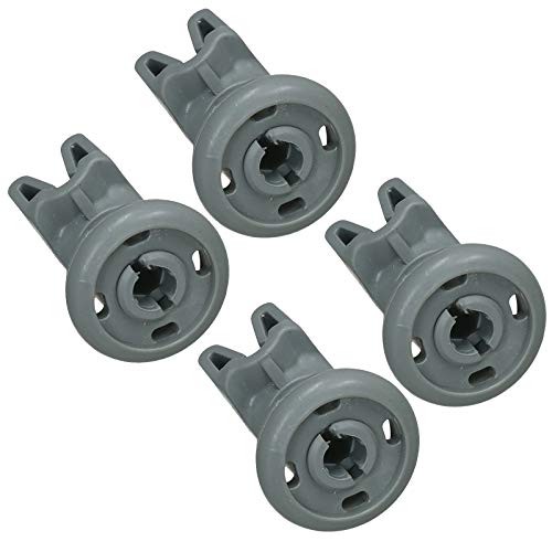 Spares2go Oberkorbrollen für Argos, Bush & Currys Essential Geschirrspüler (4 Stück, Durchmesser 24 mm) von Spares2go