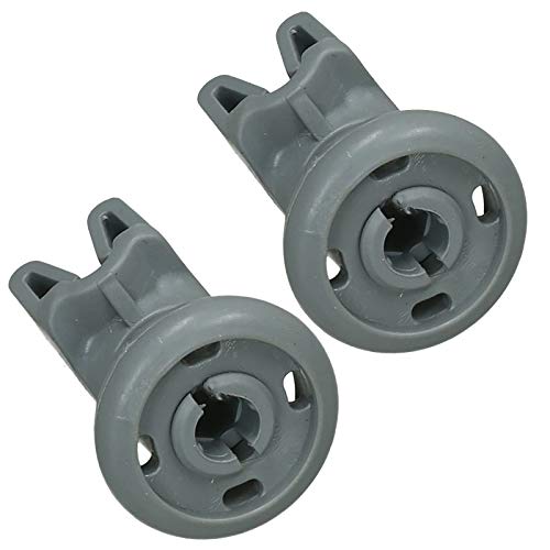 Spares2go Oberkorbrollen für Howden & Lamona Geschirrspüler, 2 Stück, Durchmesser 24 mm von Spares2go