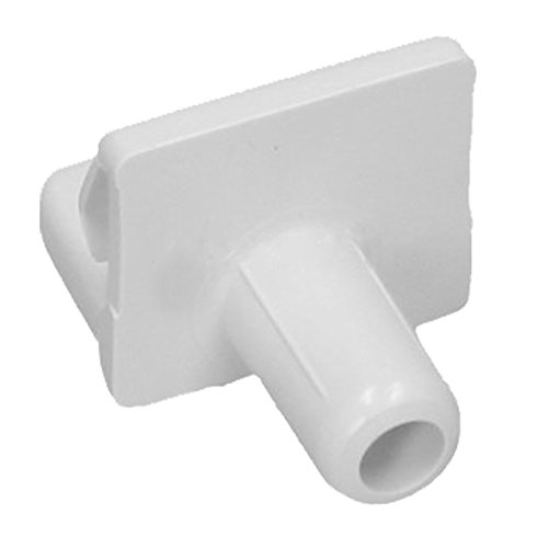 Spares2go Regalbodenträger-Clip für Neff Kühlschrank / Gefrierschrank (weiß) von Spares2go