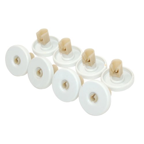 ZANUSSI Geschirrspüler UNTERKORB WHEELS 50286965004 Packung mit 8 von Spares4appliances