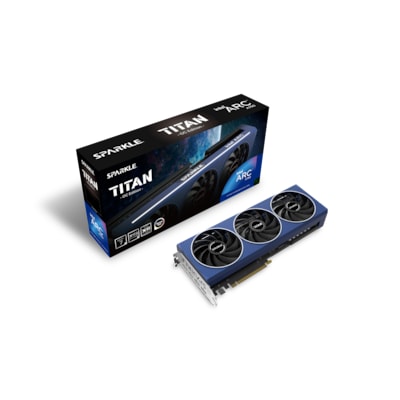SPARKLE Intel Arc A750 Titan OC 8GB GDDR6 Grafikkarte 1x HDMI 3x DP SPARKLE Intel Arc A750 Titan OC 8GB GDDR6 Grafikkarte 1x HDMI 3x DP von Sparkle