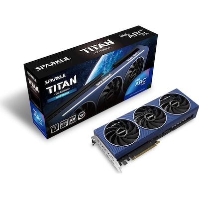 SPARKLE Intel Arc A770 Titan OC 16GB GDDR6 Grafikkarte 1x HDMI 3x DP von Sparkle