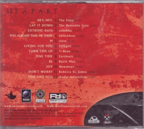 Set Apart, Audio Cd. Contemporary Christian Music von Sparrow Records