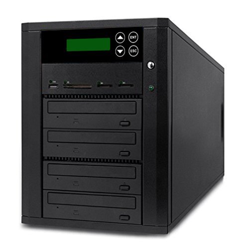 Acumen Disc DV-904-SSP Flash Memory Drive to Media Disc Duplicator with 1-4 Target DVD/CD Burners (with MS, CF, SD, MMC, USB Slots) von Spartan