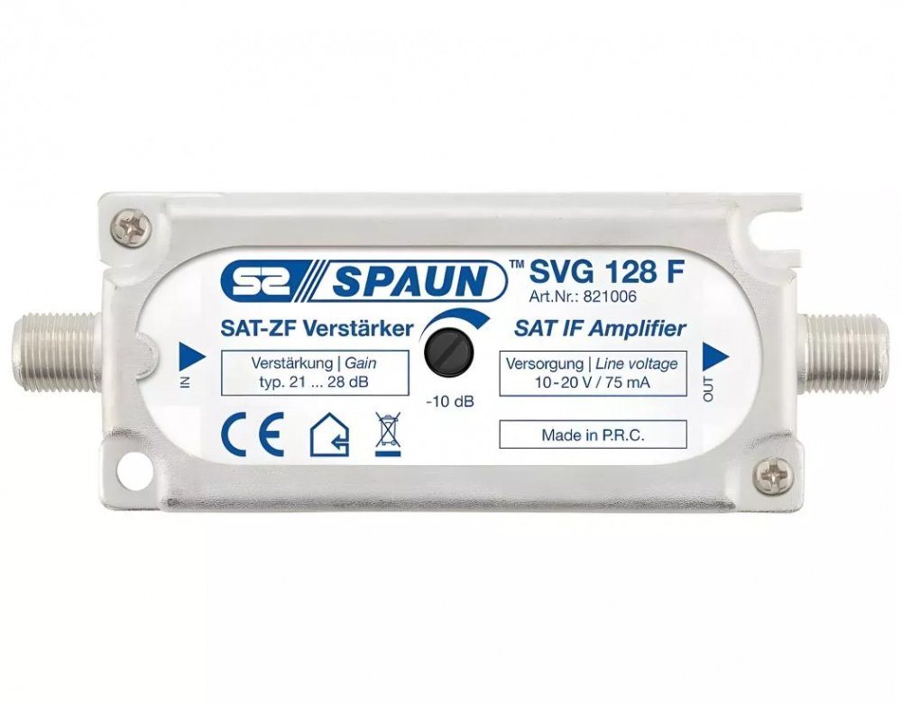 Spaun Spaun SVG 128 F SAT ZF Verstärker ferngespeist Verstärker von Spaun