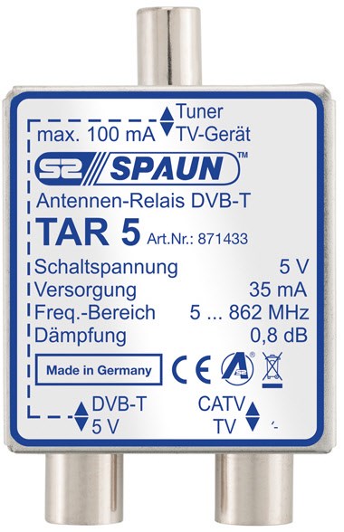 TAR 5 Terrestrisches Ant.-Relais Umschalter von Spaun