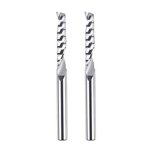 SpeTool 2 Stück Alu Fräser 6mm Schaft VHM Fräser Fräser Aluminium Einschneider 32mm Schnittlänge Schaftfräser CNC Fräser Holz Fräser Für Oberfräse für Aluminium Acryl Kunststoff SpeTool 2 Stück Alu Fräser 6mm Schaft VHM Fräser Fräser Aluminium Einschneider 32mm Schnittlänge Schaftfräser CNC Fräser Holz Fräser Für Oberfräse für Aluminium Acryl Kunststoff von SpeTool