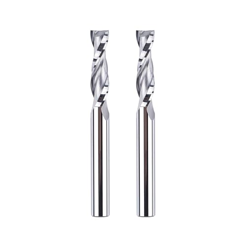 SpeTool 2 Stück Spiralfräser 6mm Schaft Upcut 24mm Schnittlänge Router Bits Fräser für Oberfräse 2 Flöten CNC Fräser Set Nutfräser VHM Schaftfräser Holzfräser Spiralnutfräser Langlochfräser Holz SpeTool 2 Stück Spiralfräser 6mm Schaft Upcut 24mm Schnittlänge Router Bits Fräser für Oberfräse 2 Flöten CNC Fräser Set Nutfräser VHM Schaftfräser Holzfräser Spiralnutfräser Langlochfräser Holz von SpeTool
