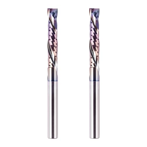 SpeTool 2 Stück Spiralfräser 8mm Schaft Kompression Schnittlänge Extra Lang mit TAC Beschichtung Nutfräser CNC Fräser VHM Schaftfräser Fräser für Oberfräse Spiralnutfräser Holzfräser SpeTool 2 Stück Spiralfräser 8mm Schaft Kompression Schnittlänge Extra Lang mit TAC Beschichtung Nutfräser CNC Fräser VHM Schaftfräser Fräser für Oberfräse Spiralnutfräser Holzfräser von SpeTool