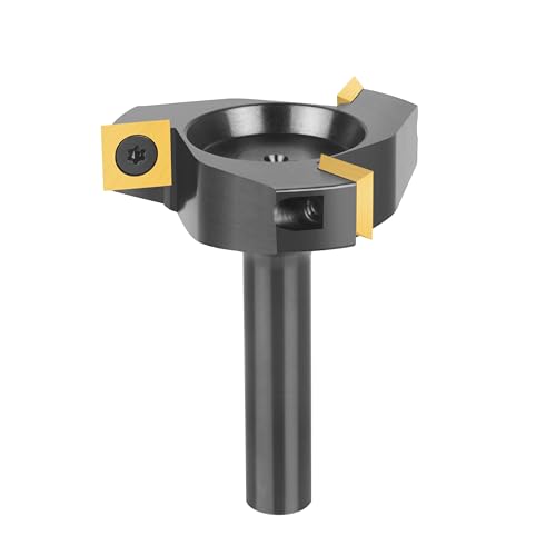 SpeTool Planfräser 12mm Schaft 60mm Durchmesser Planfräser für Oberfräse Wendeplatten Flächenfräser Wendeplattenfräser 3 Flöten CNC Fräser für Holz mit ATS Beschichtung Abflachfräser SpeTool Planfräser 12mm Schaft 60mm Durchmesser Planfräser für Oberfräse Wendeplatten Flächenfräser Wendeplattenfräser 3 Flöten CNC Fräser für Holz mit ATS Beschichtung Abflachfräser von SpeTool