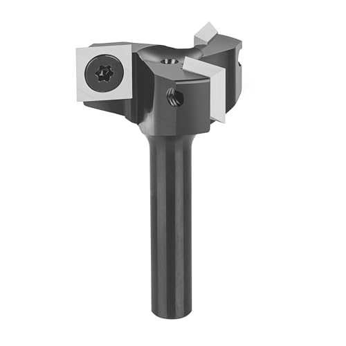 SpeTool Planfräser 8mm Schaft 35mm Durchmesser Präziser Flächenfräser mit VHM Wendeplatten 3 Flöten CNC Planfräser für Oberfräse 8mm Wendeplattenfräser holz Abflachfräser Oberflächenbit SpeTool Planfräser 8mm Schaft 35mm Durchmesser Präziser Flächenfräser mit VHM Wendeplatten 3 Flöten CNC Planfräser für Oberfräse 8mm Wendeplattenfräser holz Abflachfräser Oberflächenbit von SpeTool