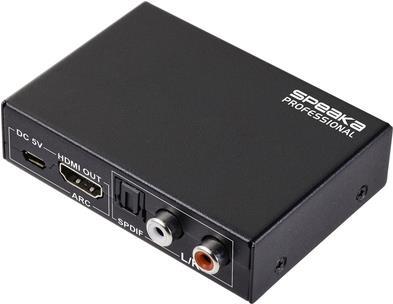 AV TV Monitor Extraktor[HDMI - HDMI] 3840 x 2160 Pixel (SP-10350936) von SpeaKa Professional