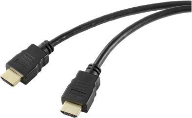 HDMI AV TV Monitor Anschlusskabel[1x HDMI-Stecker - 1x HDMI-Stecker] 0.50 m (SP-10481280) von SpeaKa Professional