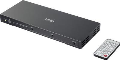 SpeaKa Professional 1+4 Port HDMI-Switch Ultra HD-fähig 3840 x 2160 Pixel (SP-9024712) von SpeaKa Professional