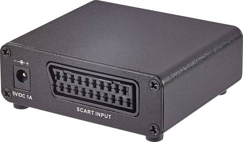 SpeaKa Professional AV Konverter SP-SC/HD-02 [SCART - HDMI, Klinke] 1920 x 1080 Pixel von SpeaKa Professional