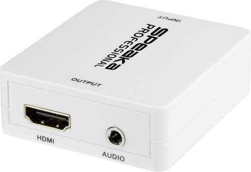 SpeaKa Professional Audio Extraktor [HDMI - HDMI, Klinke, Cinch] 1920 x 1080 Pixel von SpeaKa Professional
