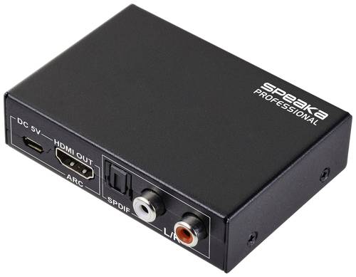 SpeaKa Professional Audio Konverter [HDMI - HDMI] 3840 x 2160 Pixel von SpeaKa Professional
