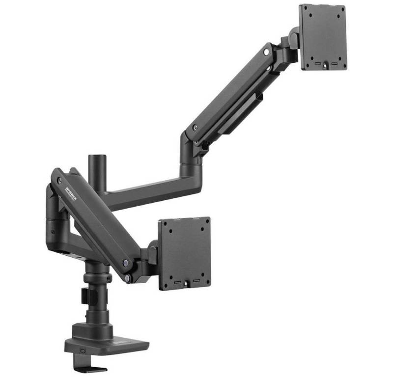 SpeaKa Professional Doppel-Monitorarm mit Gasdruckfedern Monitor-Halterung SpeaKa Professional Doppel-Monitorarm mit Gasdruckfedern Monitor-Halterung von SpeaKa Professional