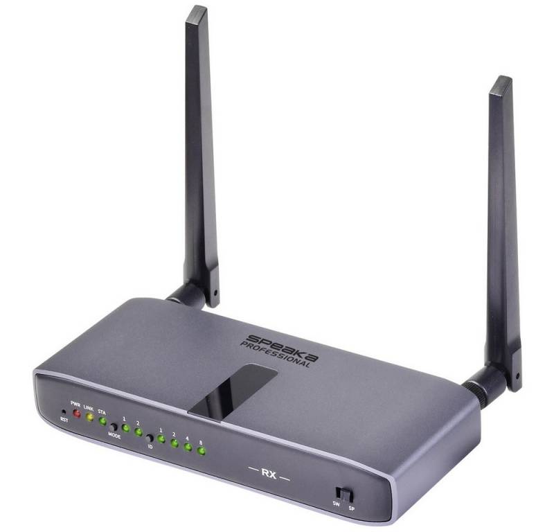 SpeaKa Professional Funkgerät SpeaKa Professional SP-HWR-600 HDMI-Funkübertragung (Empfänger) 150 m von SpeaKa Professional
