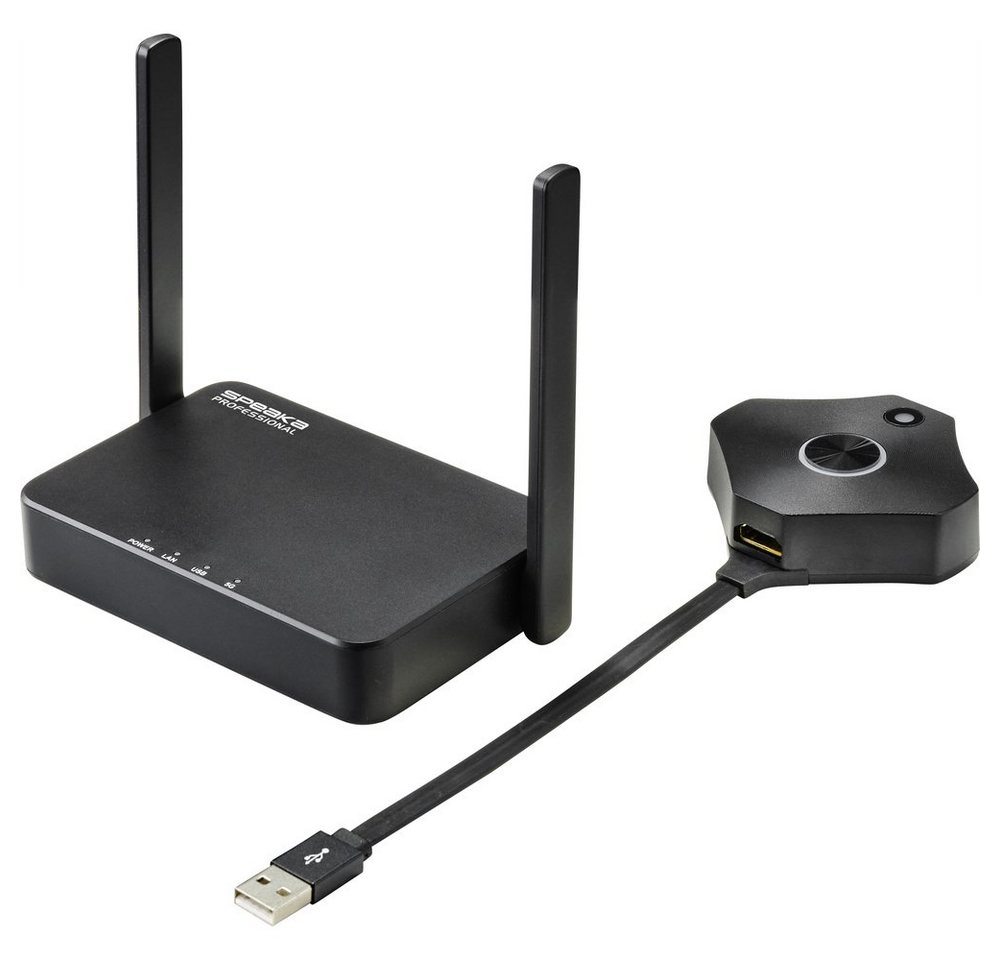 SpeaKa Professional Funkgerät SpeaKa Professional SP-WTR-500 Drahtloses Full HD Präsentationssystem SpeaKa Professional Funkgerät SpeaKa Professional SP-WTR-500 Drahtloses Full HD Präsentationssystem von SpeaKa Professional