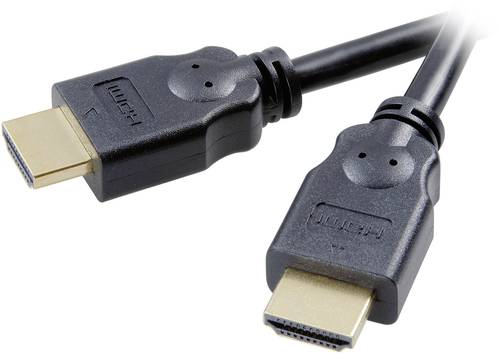SpeaKa Professional HDMI Anschlusskabel HDMI-A Stecker, HDMI-A Stecker 1.50m Schwarz SP-7869884 Audi von SpeaKa Professional