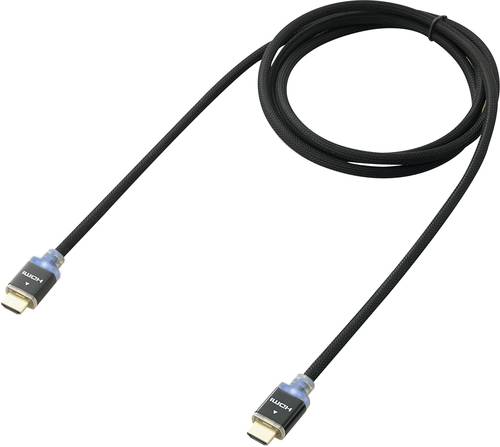 SpeaKa Professional HDMI Anschlusskabel HDMI-A Stecker, HDMI-A Stecker 3.00m Schwarz SP-7870028 Audi von SpeaKa Professional