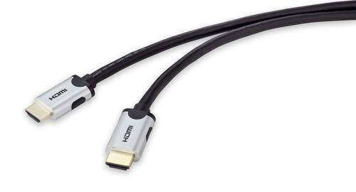 SpeaKa Professional HDMI Anschlusskabel HDMI-A Stecker, HDMI-A Stecker 3.00m Schwarz SP-9063176 Ultr von SpeaKa Professional