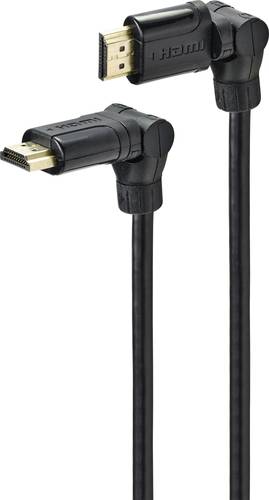 SpeaKa Professional HDMI Anschlusskabel HDMI-A Stecker, HDMI-A Stecker 3.00m Schwarz SP-9510016 HDMI von SpeaKa Professional