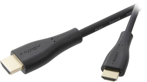 SpeaKa Professional HDMI Anschlusskabel HDMI-A Stecker, HDMI-Mini-C Stecker 1.50m Schwarz SP-9005356 von SpeaKa Professional