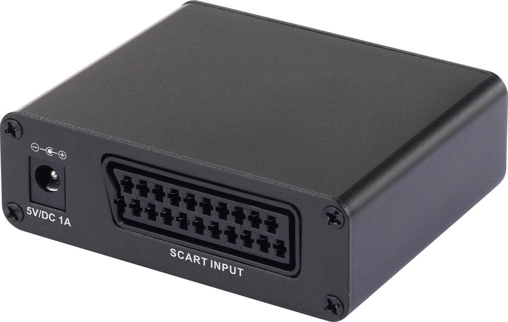 SpeaKa Professional SCART auf HDMI Konverter mit zusätzlichem Audioausgang von SpeaKa Professional