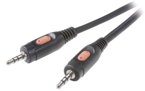 SpeaKa Professional SP-7870216 Klinke Audio Anschlusskabel [1x Klinkenstecker 3.5mm - 1x Klinkenstec von SpeaKa Professional
