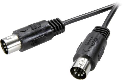 SpeaKa Professional SP-7870236 DIN-Anschluss Audio Anschlusskabel [1x Diodenstecker 5pol (DIN) - 1x von SpeaKa Professional