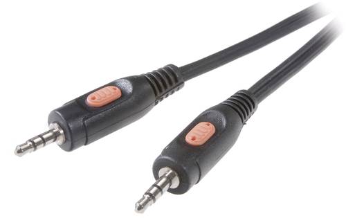 SpeaKa Professional SP-7870376 Klinke Audio Anschlusskabel [1x Klinkenstecker 3.5mm - 1x Klinkenstec von SpeaKa Professional