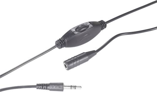 SpeaKa Professional SP-7870380 Klinke Audio Verlängerungskabel [1x Klinkenstecker 3.5mm - 1x Klinke von SpeaKa Professional