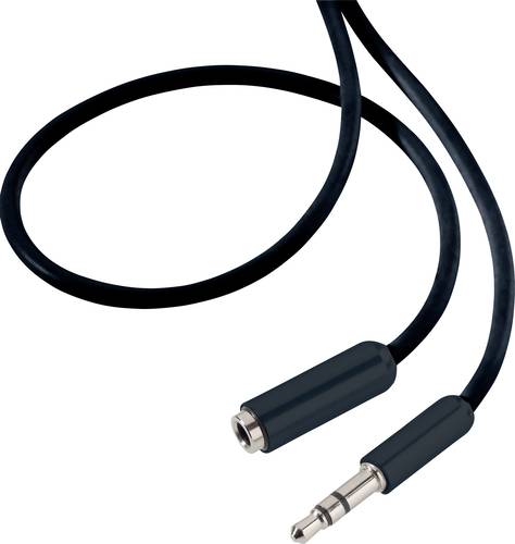 SpeaKa Professional SP-7870468 Klinke Audio Verlängerungskabel [1x Klinkenstecker 3.5mm - 1x Klinke von SpeaKa Professional