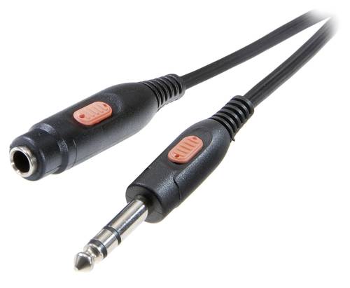 SpeaKa Professional SP-7870632 Klinke Audio Verlängerungskabel [1x Klinkenstecker 6.35mm - 1x Klink von SpeaKa Professional