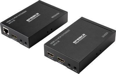 SpeaKa Professional SP-HDE-300 HDMI® Extender (Verlängerung) über Netzwerkkabel RJ45 60 m (SP-9393012) von SpeaKa Professional