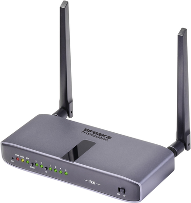 SpeaKa Professional SP-HWR-600 HDMI-Funkübertragung Empfänger 150 m 5180 MHz 5240 MHz 1920 x 1080 (SP-9349988) von SpeaKa Professional