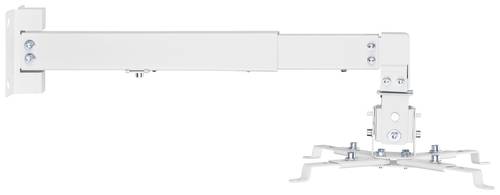 SpeaKa Professional SP-PWM-101 Beamer-Wandhalterung Drehbar Wandabstand (max.): 600mm Weiß von SpeaKa Professional