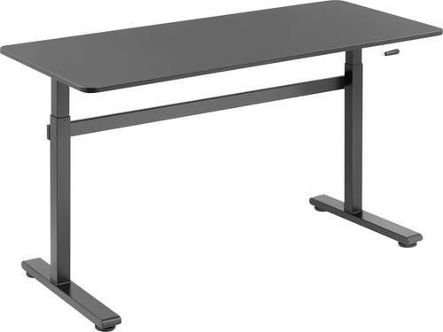 SpeaKa Professional Sitz-/Steh-Schreibtisch höhenverstellbar Höhen-Bereich: 700 bis 1170mm (B x T) von SpeaKa Professional