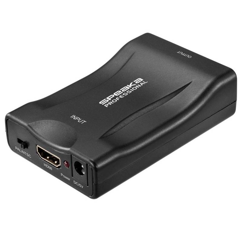 SpeaKa Professional SpeaKa Professional AV Konverter SP-9430148 [HDMI - SCART] 1920 x 1080 Audio-Adapter von SpeaKa Professional