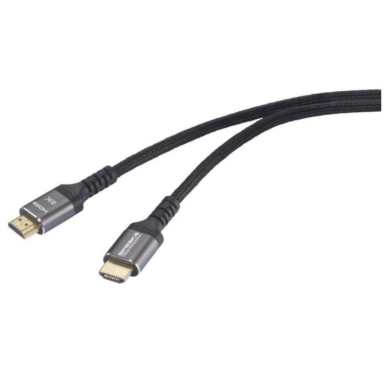 SpeaKa Professional SpeaKa Professional HDMI Anschlusskabel HDMI-A Stecker, HDMI-A Stecker HDMI-Kabel, (150.00 cm) von SpeaKa Professional