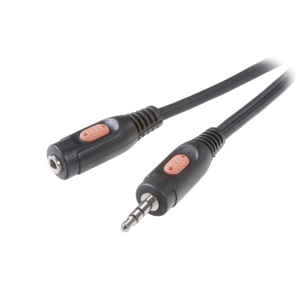 SpeaKa Professional SpeaKa Professional SP-7869784 Klinke Audio Verlängerungskabel [1x Kli Audio- & Video-Kabel, (5.00 cm) von SpeaKa Professional