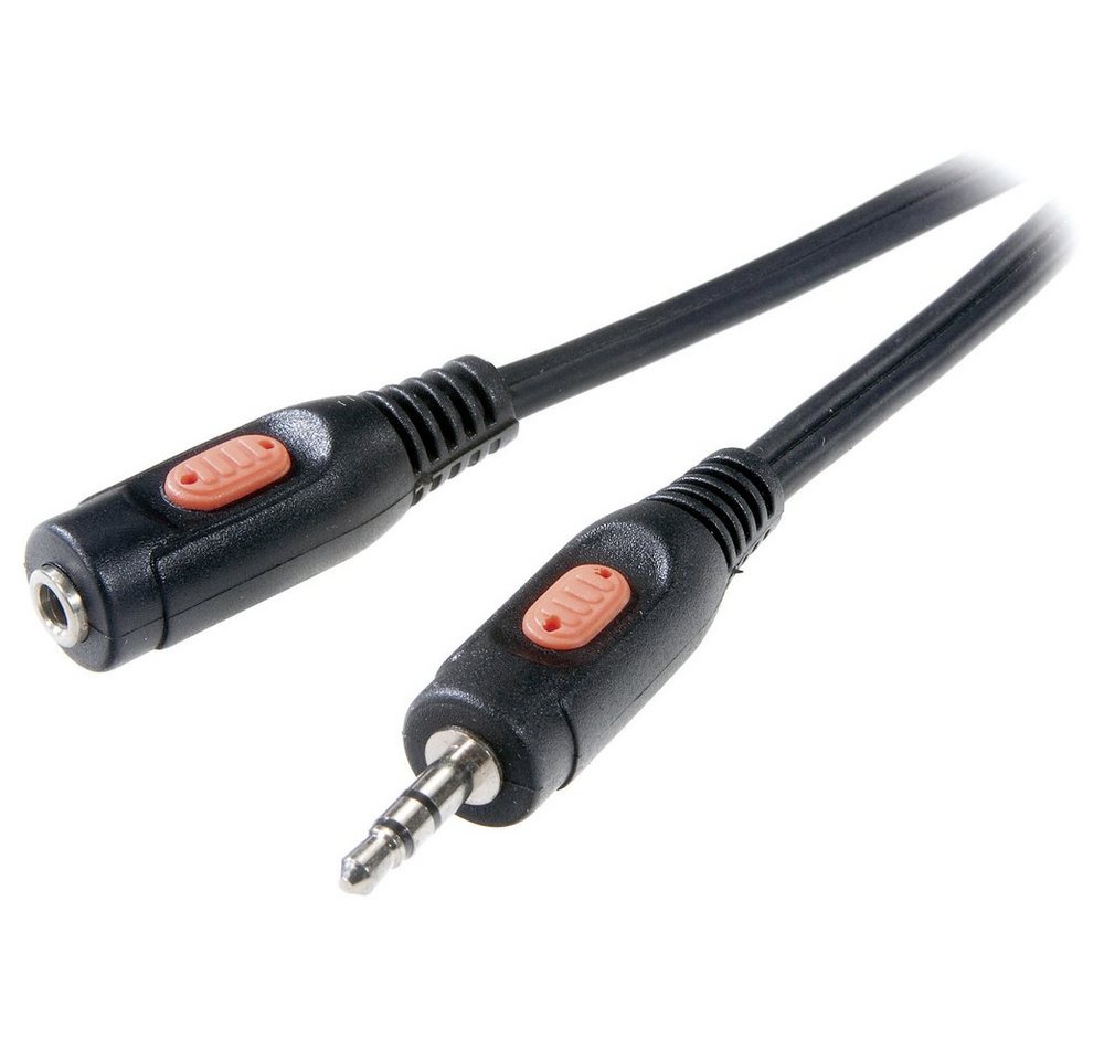 SpeaKa Professional SpeaKa Professional SP-7870224 Klinke Audio Verlängerungskabel [1x Kli Audio- & Video-Kabel, (2.50 cm) von SpeaKa Professional